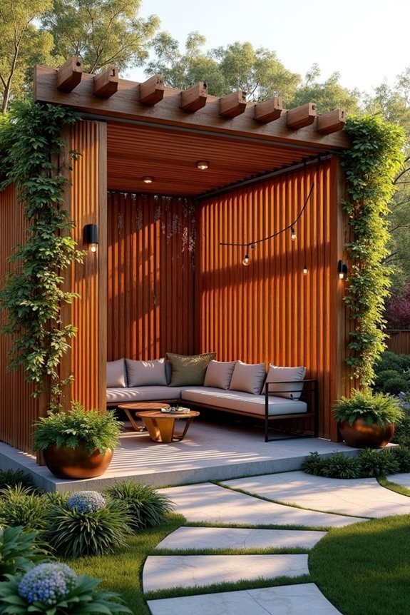 cedar screens for privacy