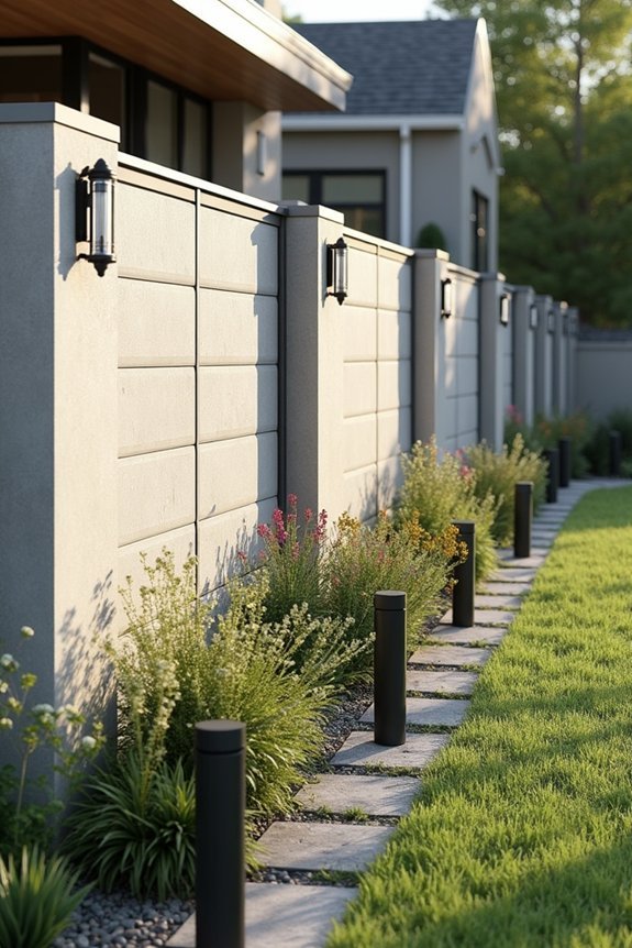 cement fence safety guidelines