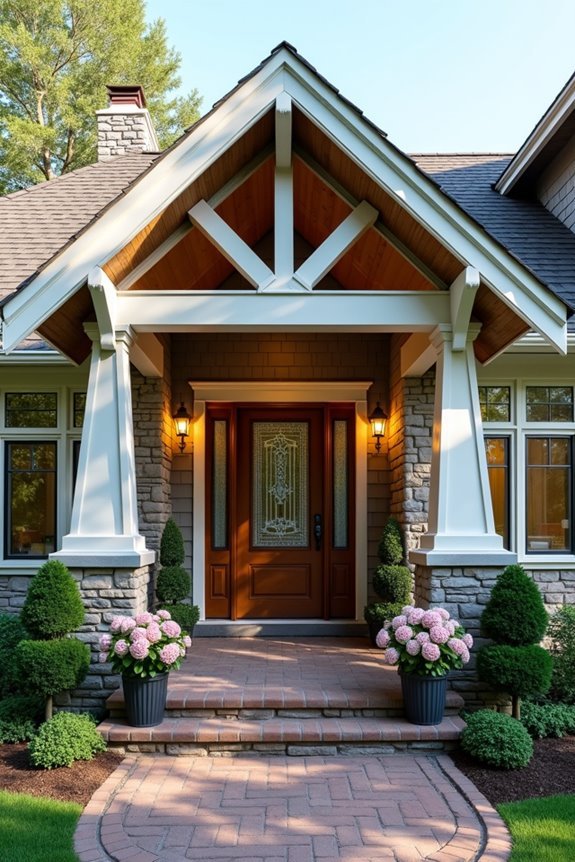 classic gable roof design