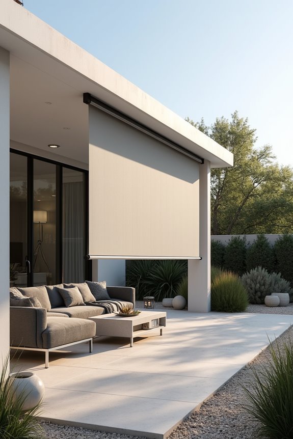 climate controlled outdoor privacy screens