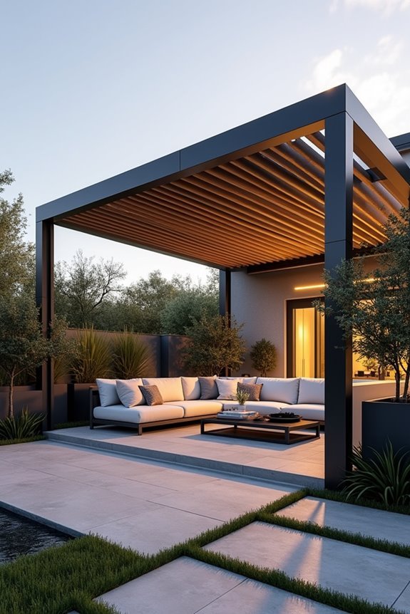 climate responsive aluminum slats