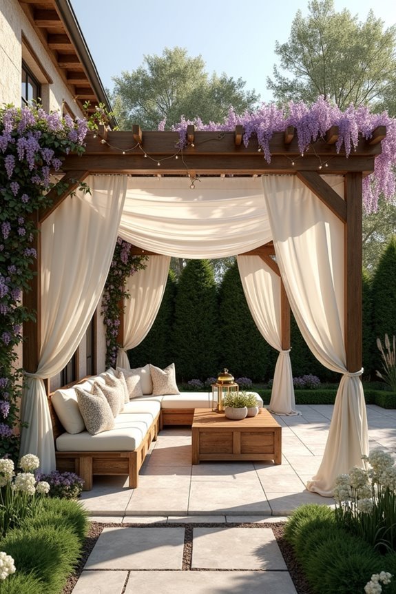 climate responsive fabric draping systems