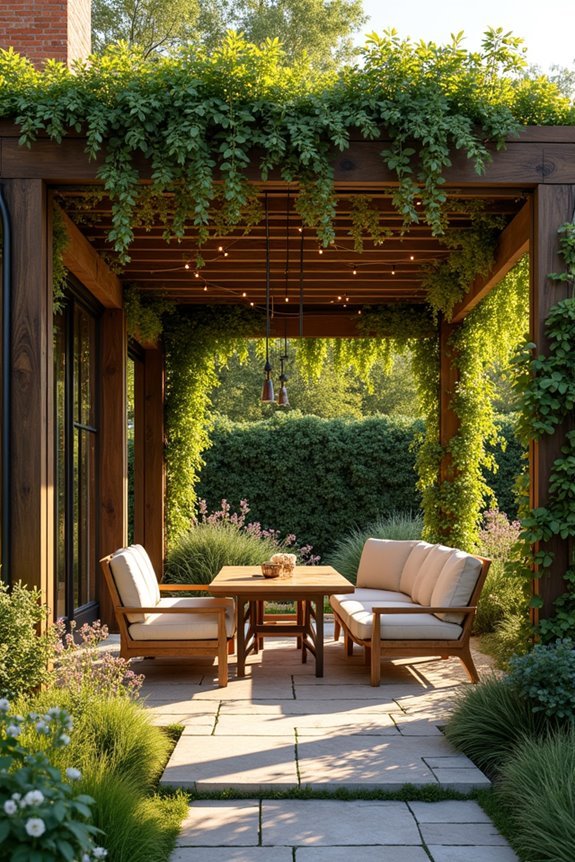 climate responsive greenery cover