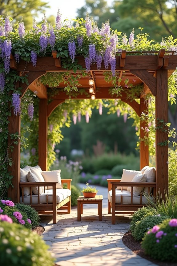 climbing plants for pergolas