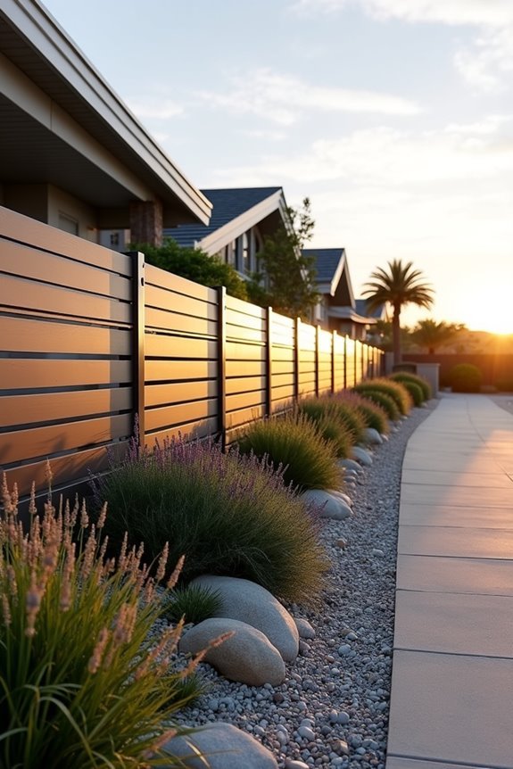 coastal durable fence materials