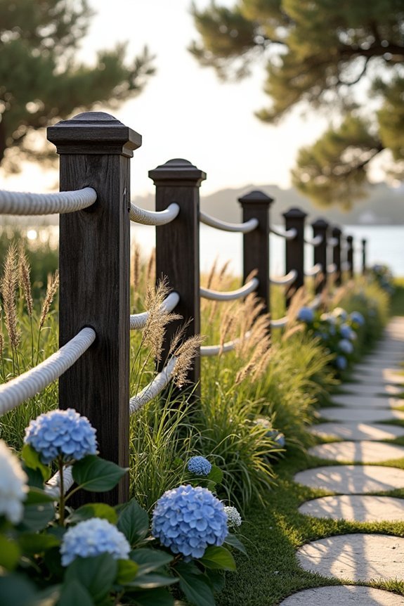 coastal nautical boundary fencing