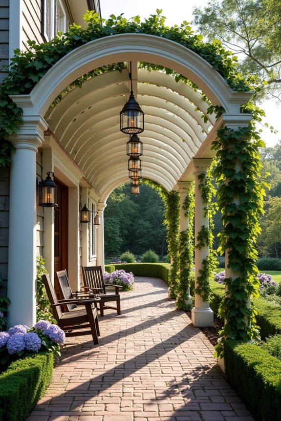 colonial archway construction techniques