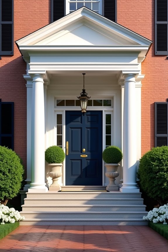 colonial portico architectural elements