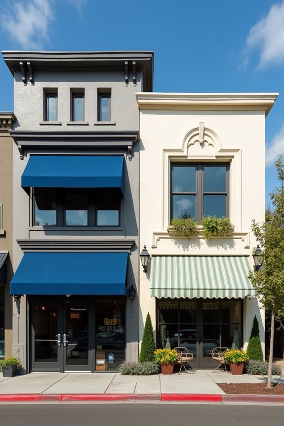 commercial vs residential awnings