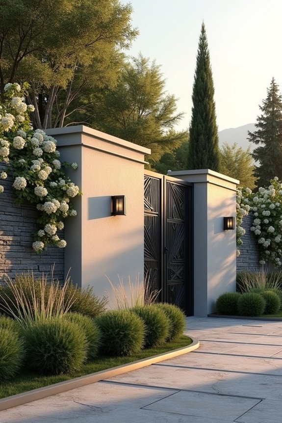 compound walls architectural significance