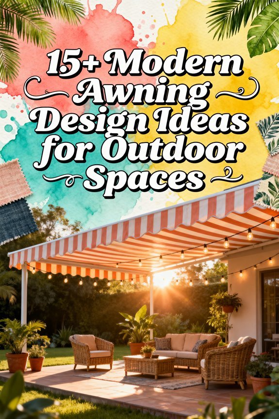 Read more about the article 15+ Modern Awning Design Ideas for Outdoor Spaces