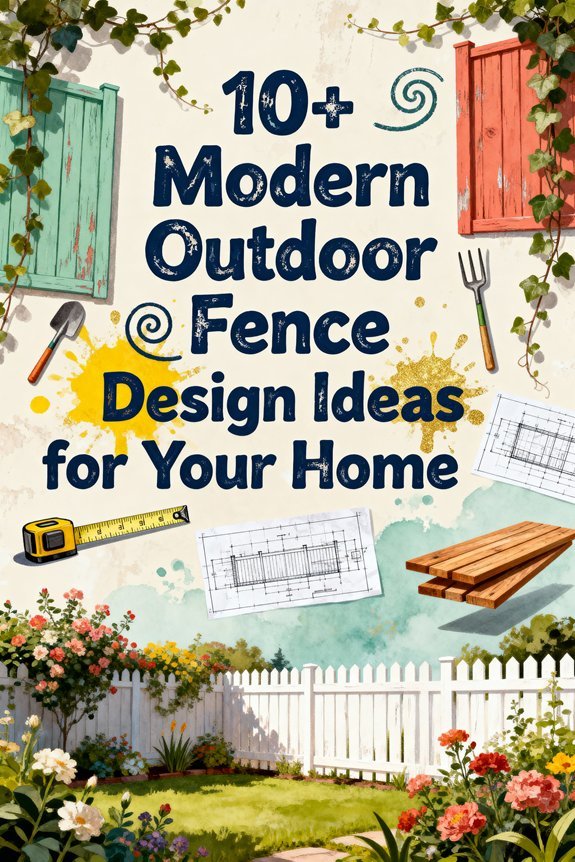 Read more about the article 10+ Modern Outdoor Fence Design Ideas for Your Home
