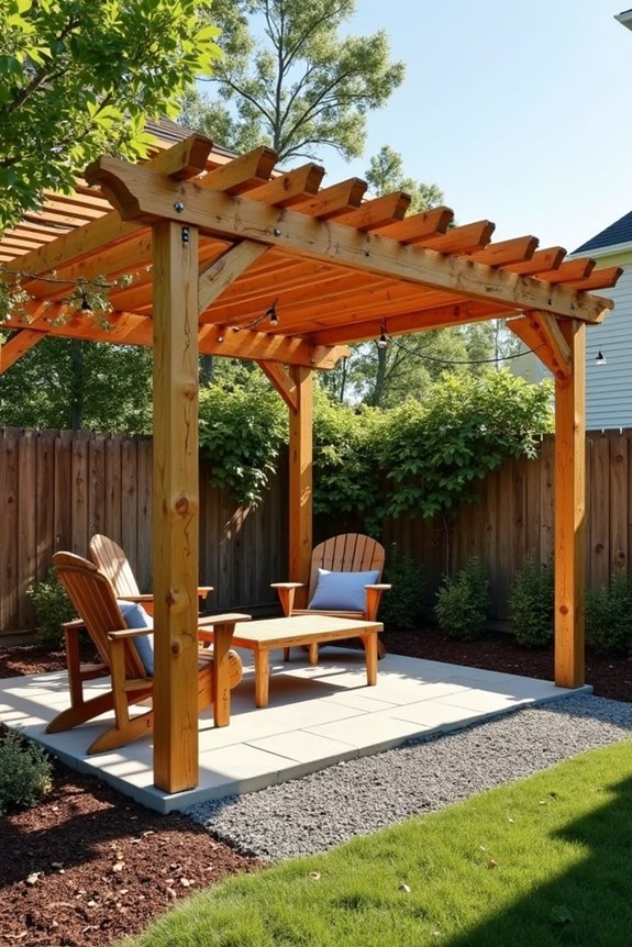 cost effective outdoor structure project