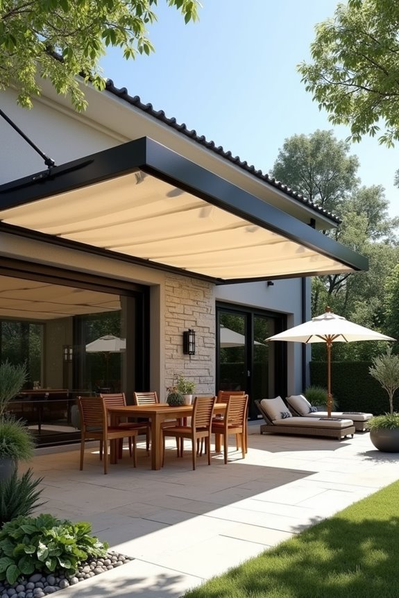 cost effective terrace shade solutions