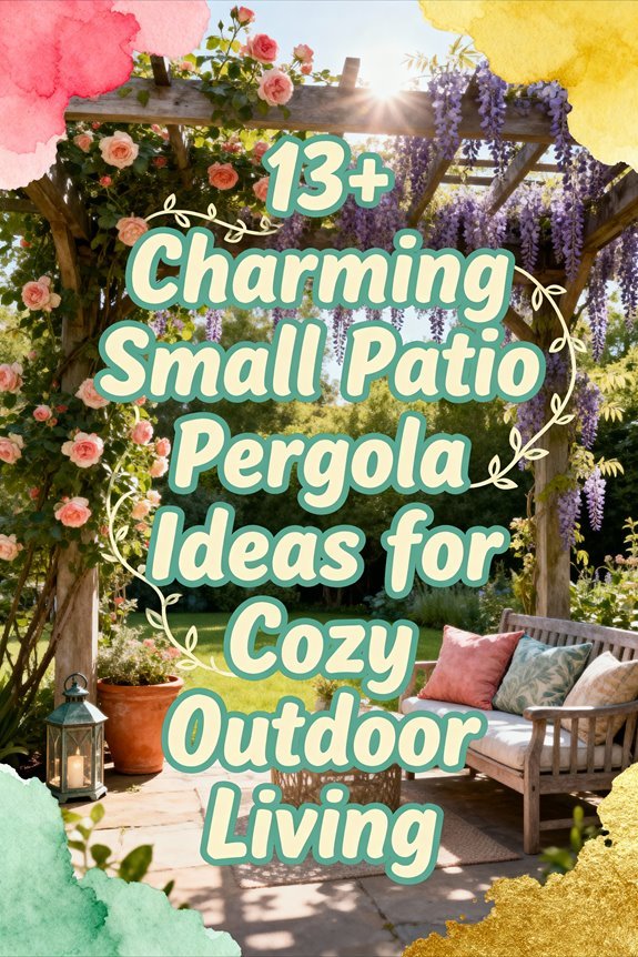Read more about the article 13+ Charming Small Patio Pergola Ideas for Cozy Outdoor Living