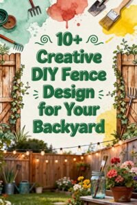 Read more about the article 10+ Creative DIY Fence Design Ideas for Your Backyard