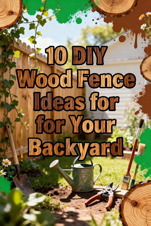 Read more about the article 10 DIY Wood Fence Ideas for Your Backyard