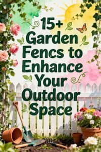 Read more about the article 15+ Garden Fence Ideas to Enhance Your Outdoor Space