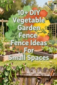 Read more about the article 10+ DIY Vegetable Garden Fence Ideas For Small Spaces