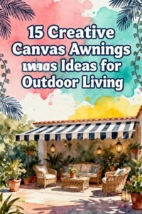 Read more about the article 15 Creative Canvas Awnings Ideas for Outdoor Living