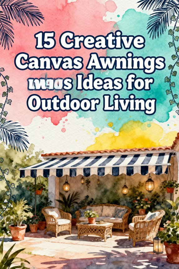 Read more about the article 15 Creative Canvas Awnings Ideas for Outdoor Living