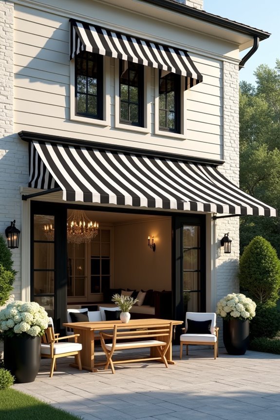 custom sized awning installations