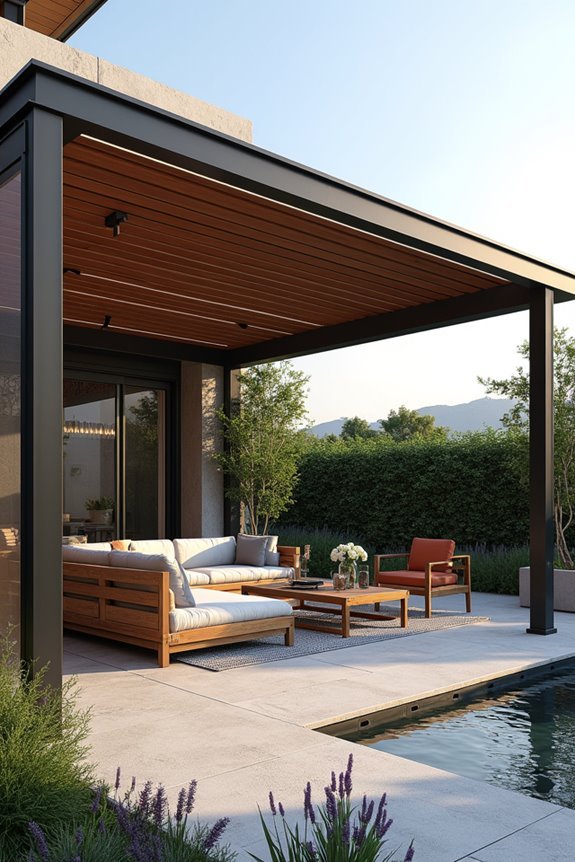 customizable modern pergola designs