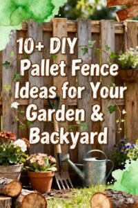 Read more about the article 10+ DIY Pallet Fence Ideas for Your Garden & Backyard