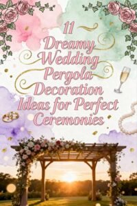Read more about the article 11 Dreamy Wedding Pergola Decoration Ideas for Perfect Ceremonies