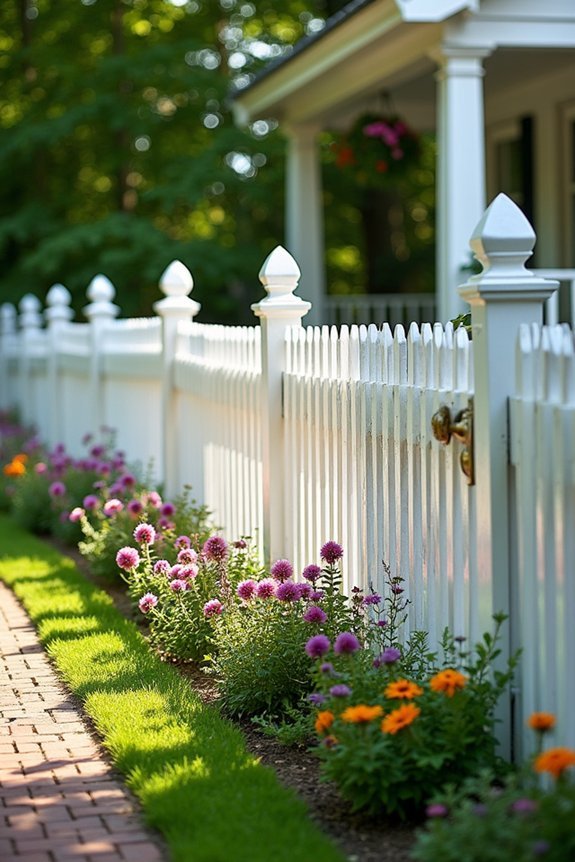 durable aesthetic property boundary