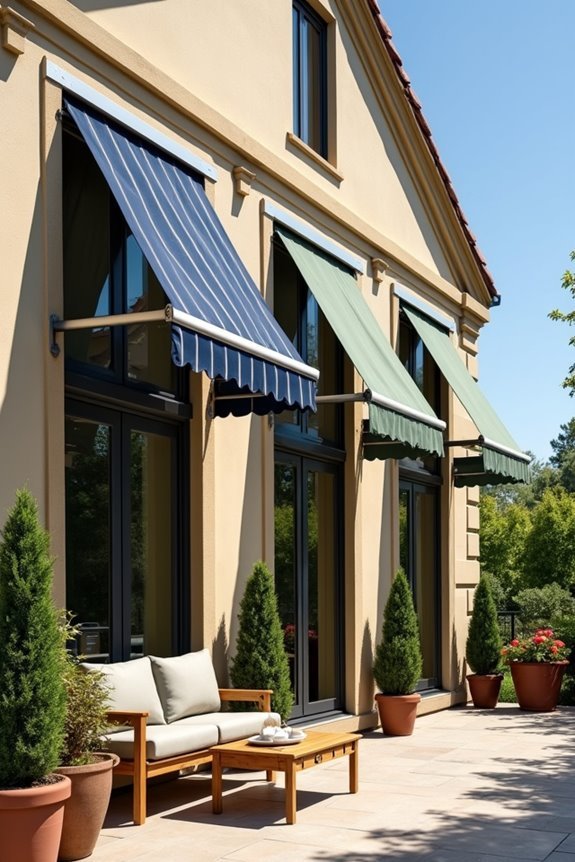 durable awning material selection