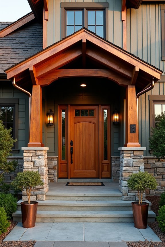 durable copper architectural overhangs