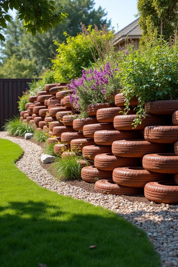 durable eco friendly tire barriers
