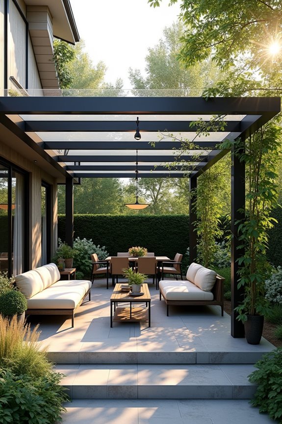 durable light transmitting roofing material