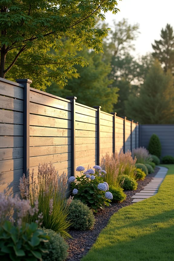 durable low maintenance composite fencing