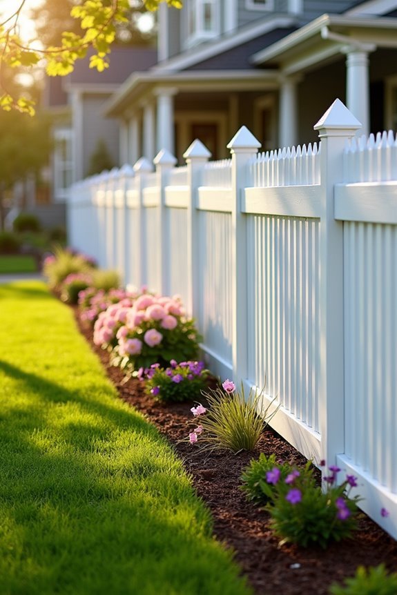 durable low maintenance fence panels