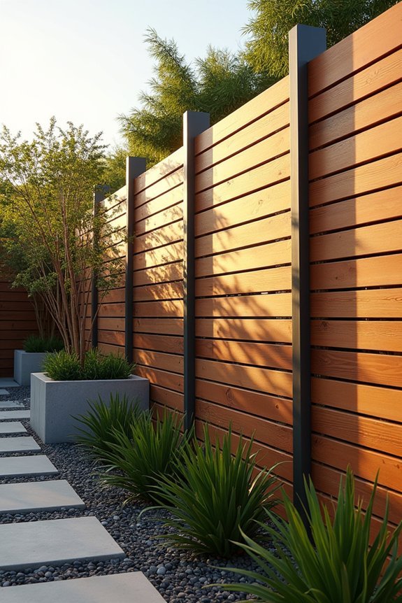 durable low maintenance fence panels