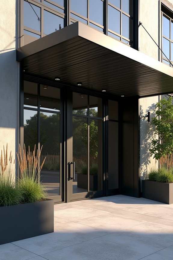 durable modern metal structures