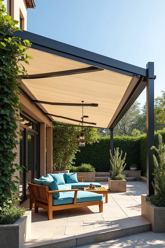 durable retractable shade systems