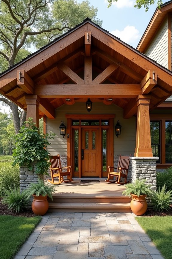 durable rustic wooden structures