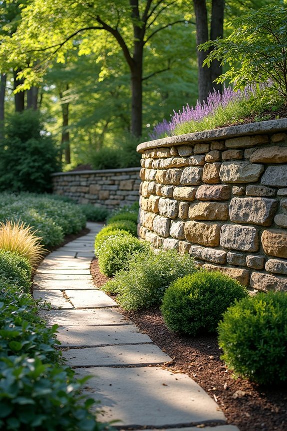 durable stone wall designs