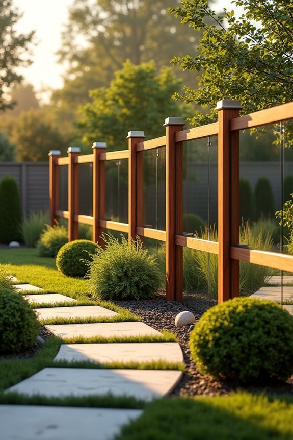 durable tempered glass railings