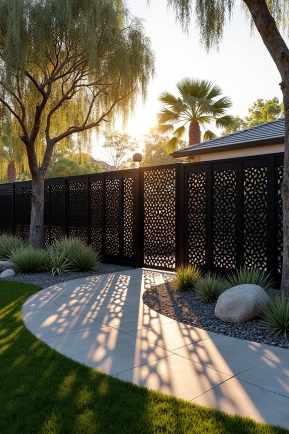 dynamic geometric fence designs