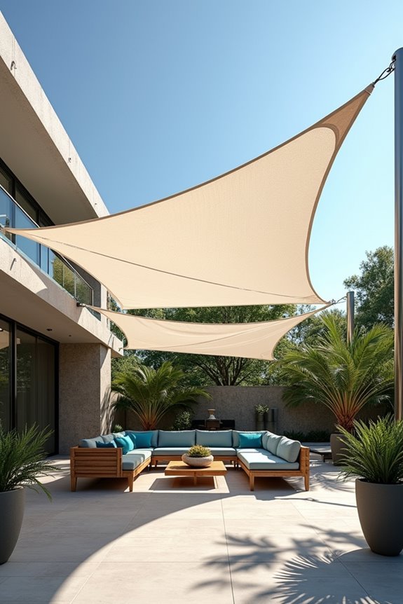 dynamic overhead shade designs