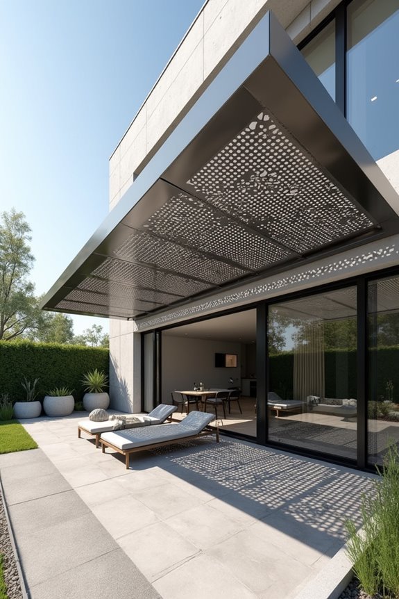 dynamic perforated metal designs