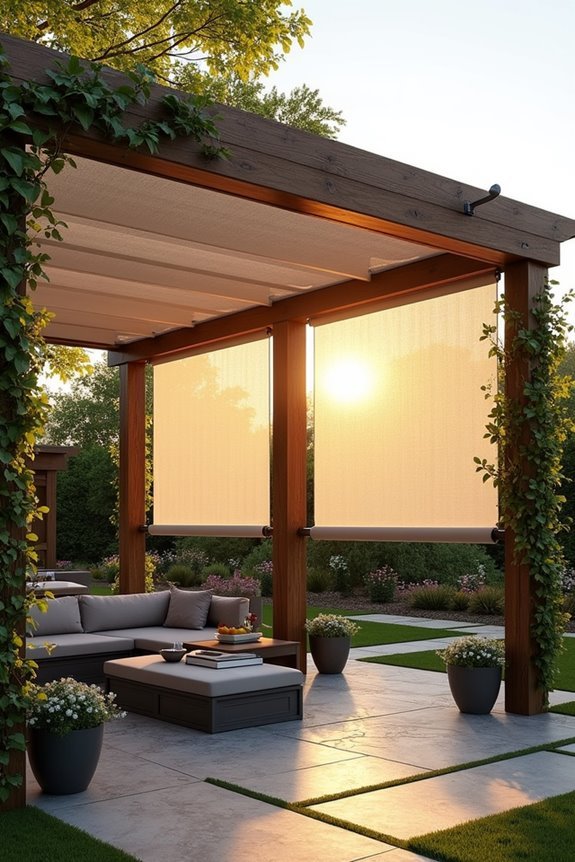 dynamic retractable privacy solutions