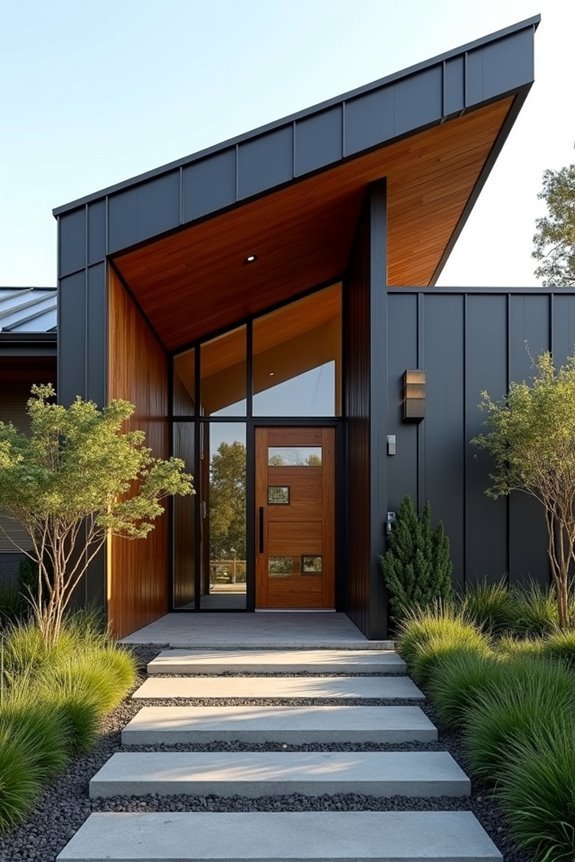 dynamic sculptural roof design