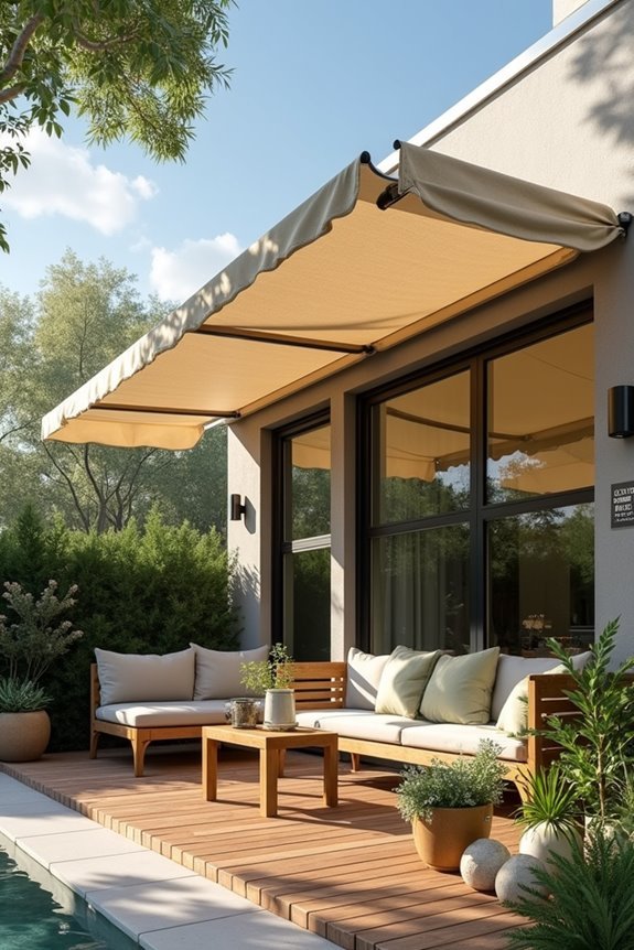 eco friendly durable awning fabrics