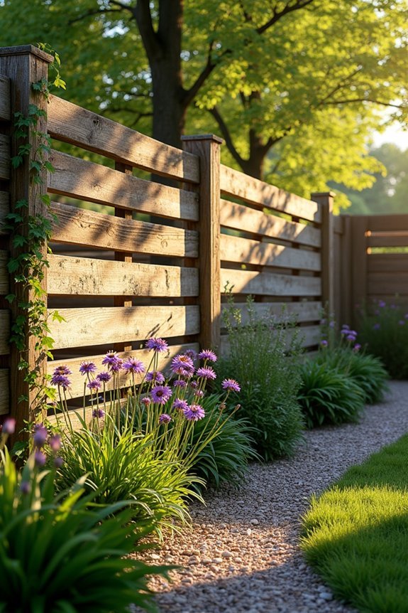 economical pallet wood barrier