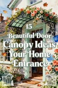 Read more about the article 15 Beautiful Door Canopy Ideas for Your Home Entrance